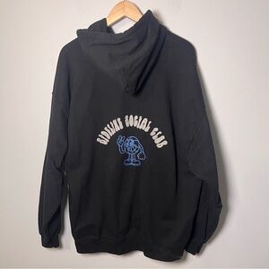 Mamba Nation Sideline Social Club Hoodie Men’s 2XL Black Sweatshirt Basketball